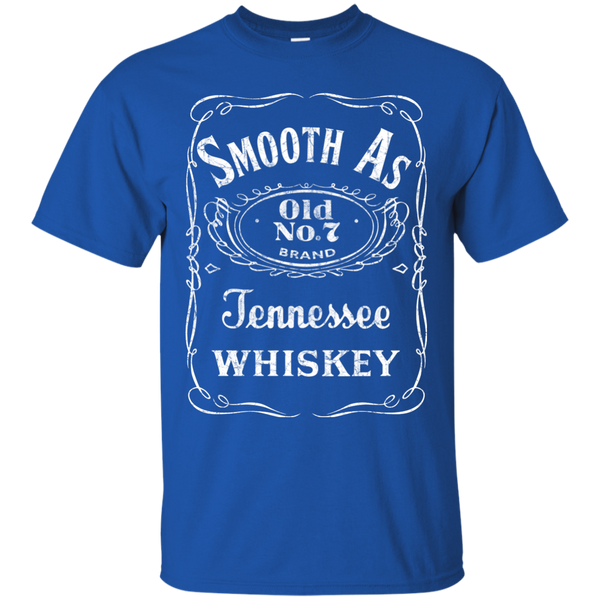 Smooth As Tennessee Whiskey Tee Shirt Blue