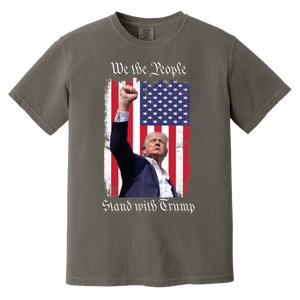 Trump We the People Comfort Colors Tee (Front Only Design)