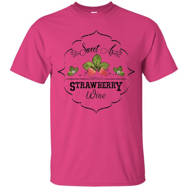 Sweet As Strawberry Wine Tee Pink