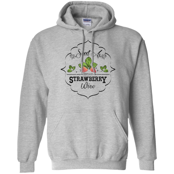 Sweet as Strawberry Wine Hoodie Sweatshirt Sport Grey