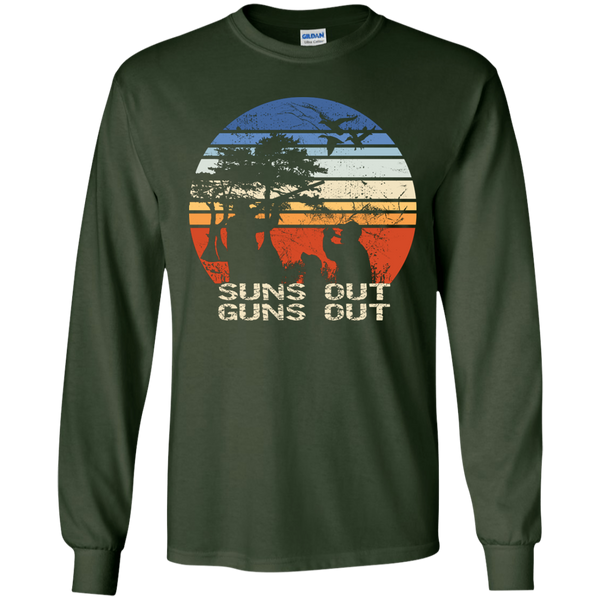 Suns Out Duck Hunting Long Sleeve Tee